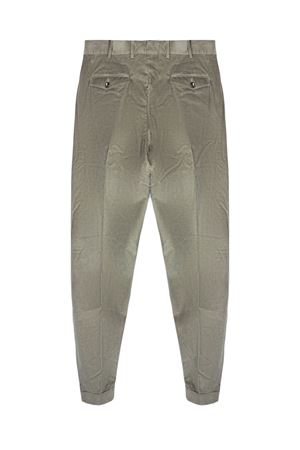 Gray cotton corduroy pants PT TORINO | CORSZAZ40FWDPG810200